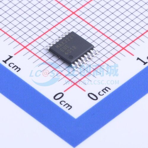 RS232芯片 MAX3221EUE+T TSSOP-16 MAXIM(美信) 电子元器件配单