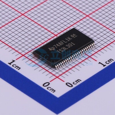 信号开关/编解码器/多路复用器 TS3L301DGGR TSSOP-48-6.2mm TI/
