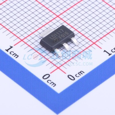 线性稳压器(LDO) LD1117SC-R SOT-223 ST(意法半导体) 原装正品