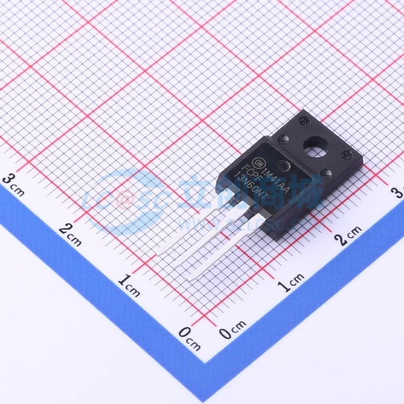 场效应管(MOSFET) FCPF13N60NT TO-220F onsemi(安森美) 原装正品 - 实物图