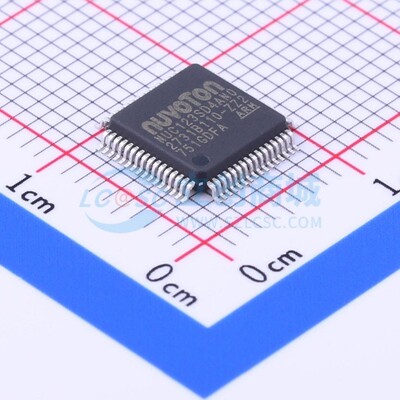 单片机(MCU/MPU/SOC) NUC123SD4AN0 LQFP-64 NUVOTON(新唐)