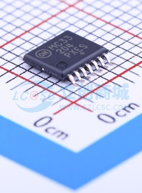 运算放大器 MC33204DTBG TSSOP-14 onsemi(安森美) 电子元件配单
