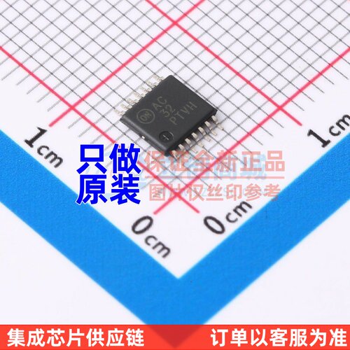 逻辑门 74AC32MTCX TSSOP-14 onsemi(安森美) 电子元器件原装正品