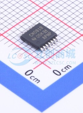 逻辑门 CD4081BPWR TSSOP-14 TI/德州 电子元器件配单原装正品