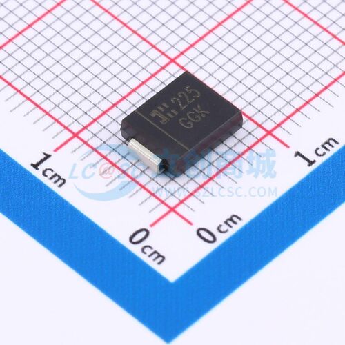 静电保护器(TVS/ESD) SMCJ60A-13-F DO-214AB DIODES(美台) 原装