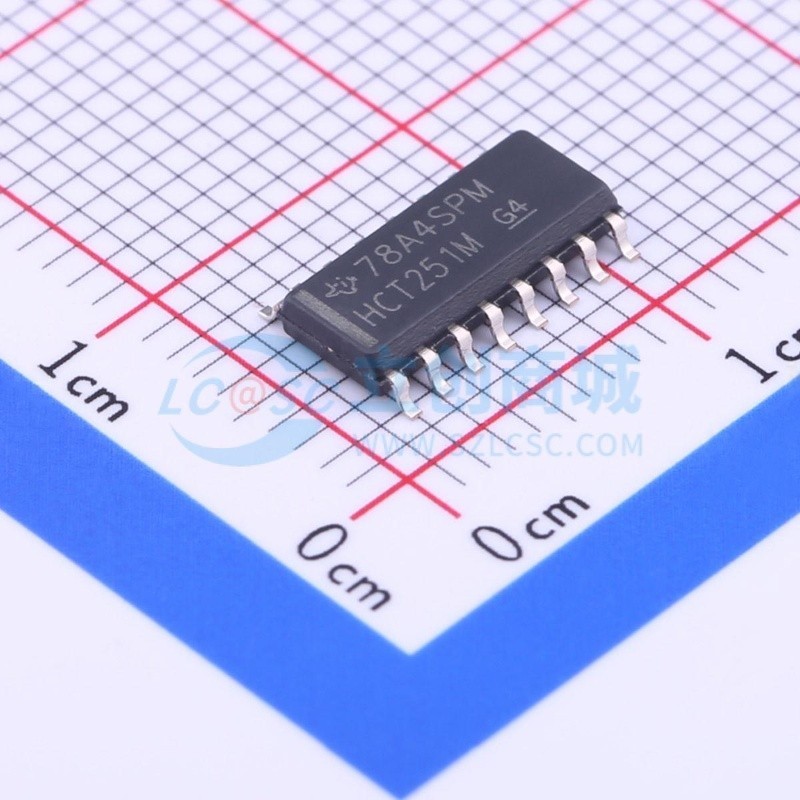 信号开关/编解码器/多路复用器 CD74HCT251M96 SOIC-16 TI/德州 - 实物图