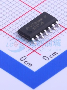 比较器 AS339AMTR-G1 SOP-14 DIODES(美台) 电子元器件原装正品