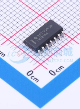 运算放大器 LM324KADR SOIC-14 TI/德州 电子元器件配单原装正品