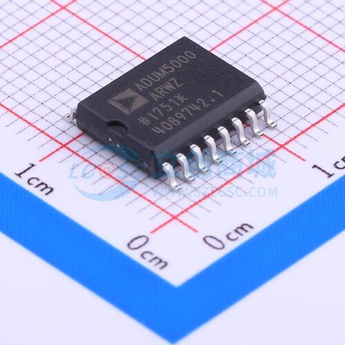 DC-DC电源芯片 ADUM5000ARWZ-RL SOIC-16 ADI(亚德诺) 电子元器件