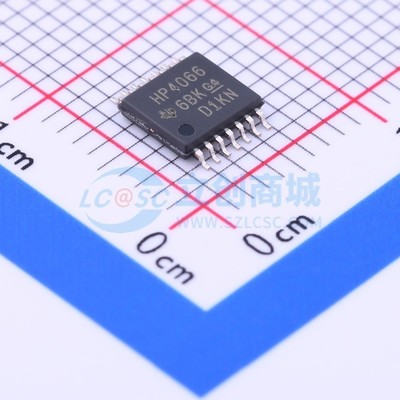 模拟开关/多路复用器 CD74HC4066PWR TSSOP-14 TI/德州 原装正品
