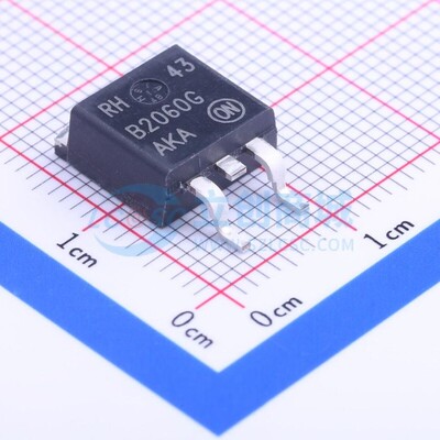 肖特基二极管 MBRB2060CTG TO-263 onsemi(安森美) 电子元器件