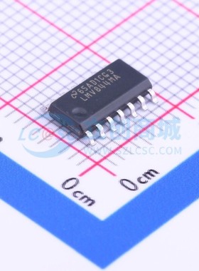 运算放大器 LMV844MA/NOPB SOP-14 TI/德州 电子元器件配单原装