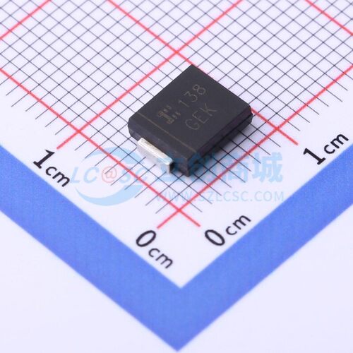 静电保护器(TVS/ESD) SMCJ14A-13-F DO-214AB DIODES(美台) 原装