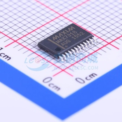 I/O扩展器 MAX7318AUG+ TSSOP-24 MAXIM(美信) 电子元器件配单
