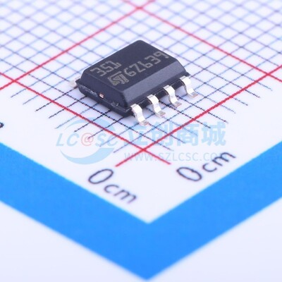 FET输入运放 LF351DT SOP-8 ST/意法半导体 电子元器件 原装正品