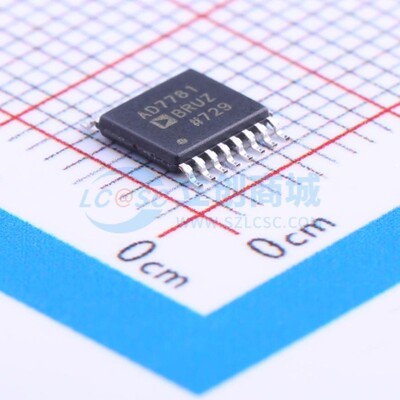 模数转换芯片ADC AD7781BRUZ TSSOP-16 ADI(亚德诺) 电子元件配单