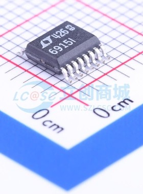 仪表放大器 LTC6915CGN#PBF SSOP-16 ADI/亚德诺 电子元件配单