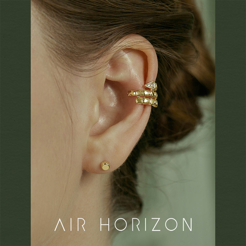 蛇形高级感耳骨夹AIR-HORIZON图片
