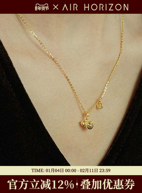 S2925银镂空福禄葫芦项链女2026新款福牌设计轻奢高级感秋冬配饰