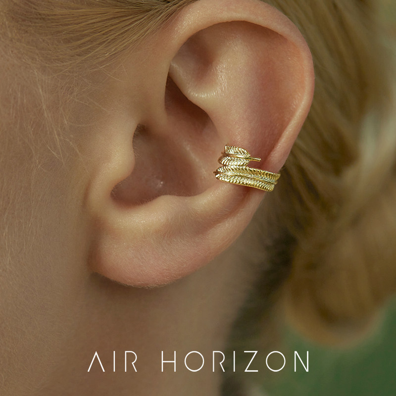 AIRHORIZON轻羽毛无耳洞耳夹图片