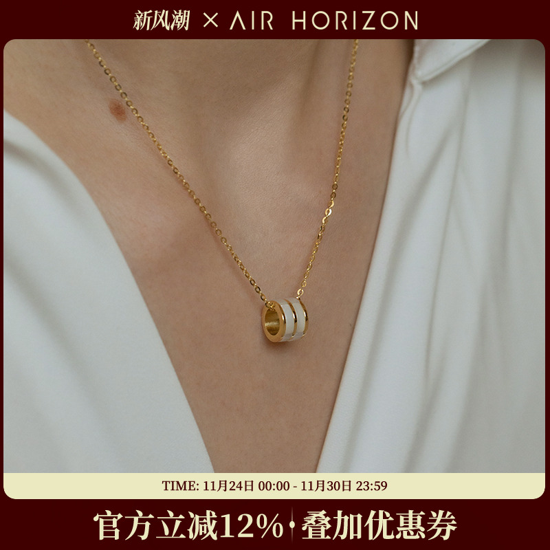 小蛮腰项链纯银女小众轻奢高级感