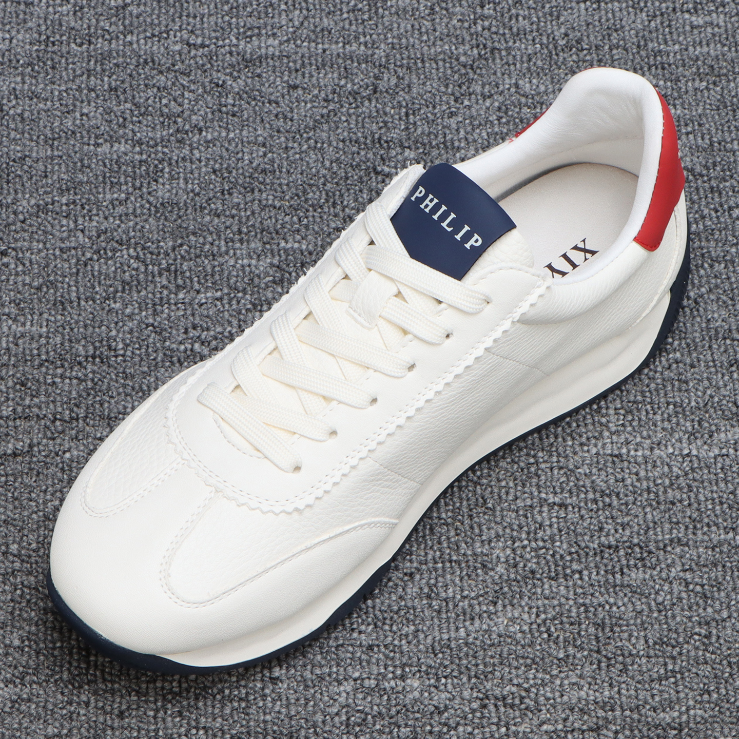 运动休闲鞋男日常百搭透气阿甘鞋