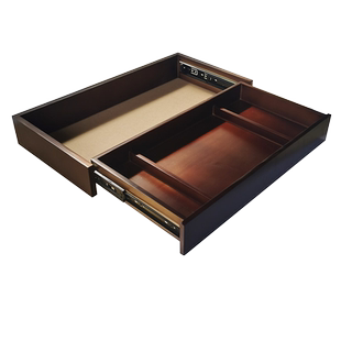 定制滑板抽屉抽拉工作台桌面底下安装延伸扩展台面放键盘滑动拉出