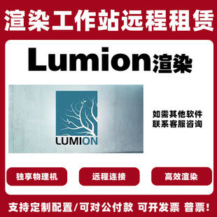 Lumion 渲染农场4090显卡5080/5090显卡GPU渲染远程云电脑出租