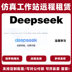 远程出租免部署deepseek/qwen云电脑 云推理 5090显卡 GPU服务器