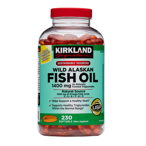 kirkland科克兰阿拉斯加深海鱼油