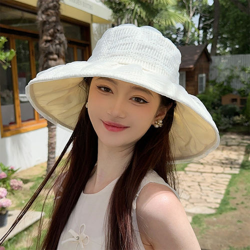 帽子女款2026新款大檐防晒帽遮阳