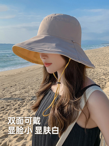 渔夫帽女款新夏季大帽檐遮脸防晒
