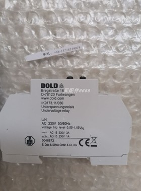DOLD继电器BD5987.02/001 BN3081.63/61安全继电器