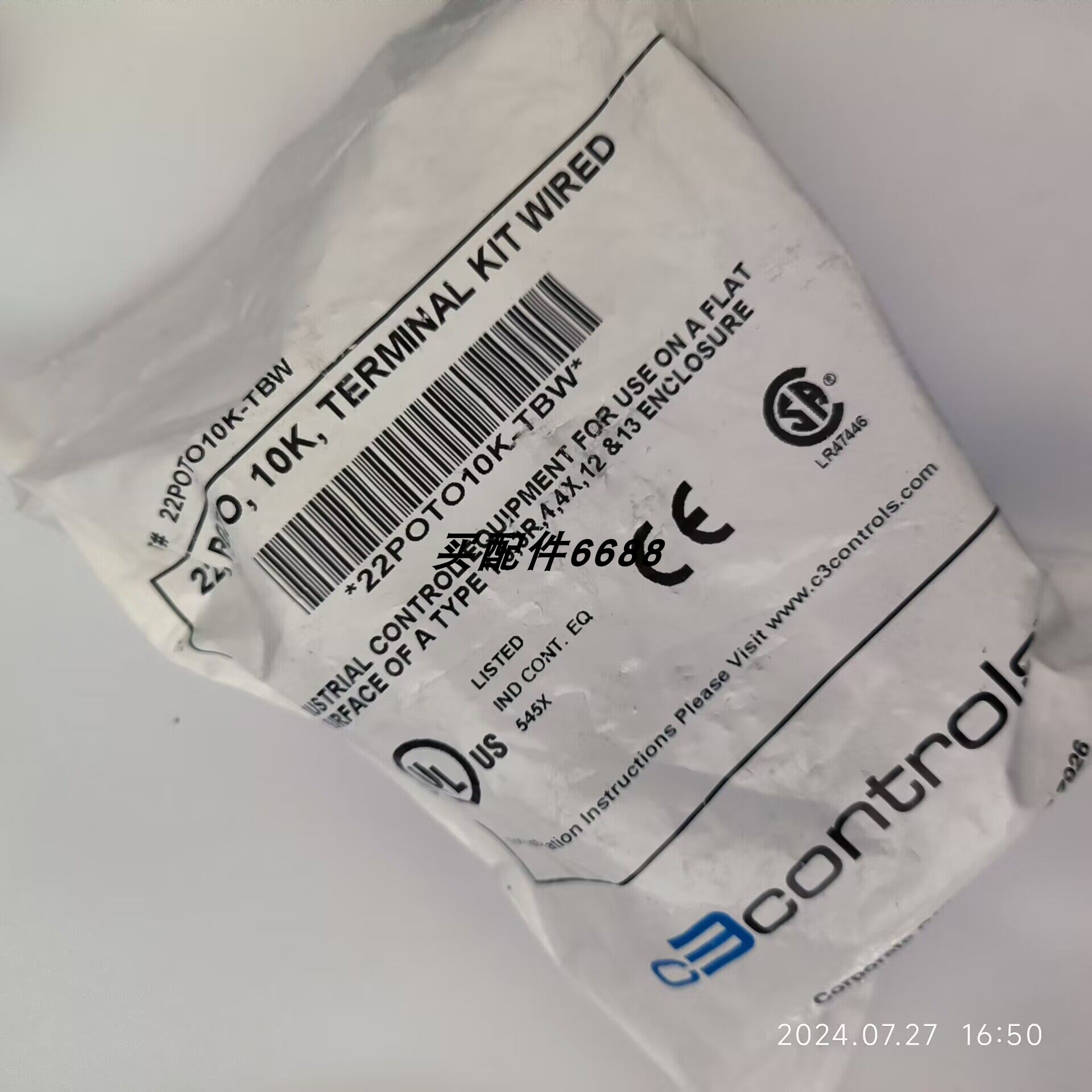 电位器TBWc3controls22POTO10K