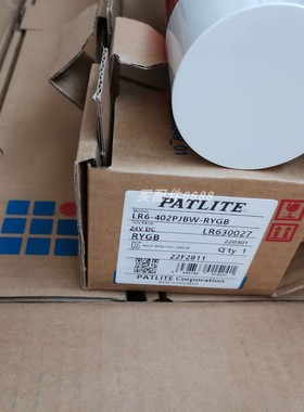 PATLITE信号灯 LR6-402PJBW-RYGB