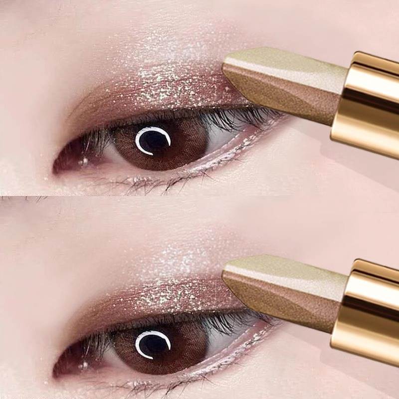 双色眼影棒2025新款珠光大地色女