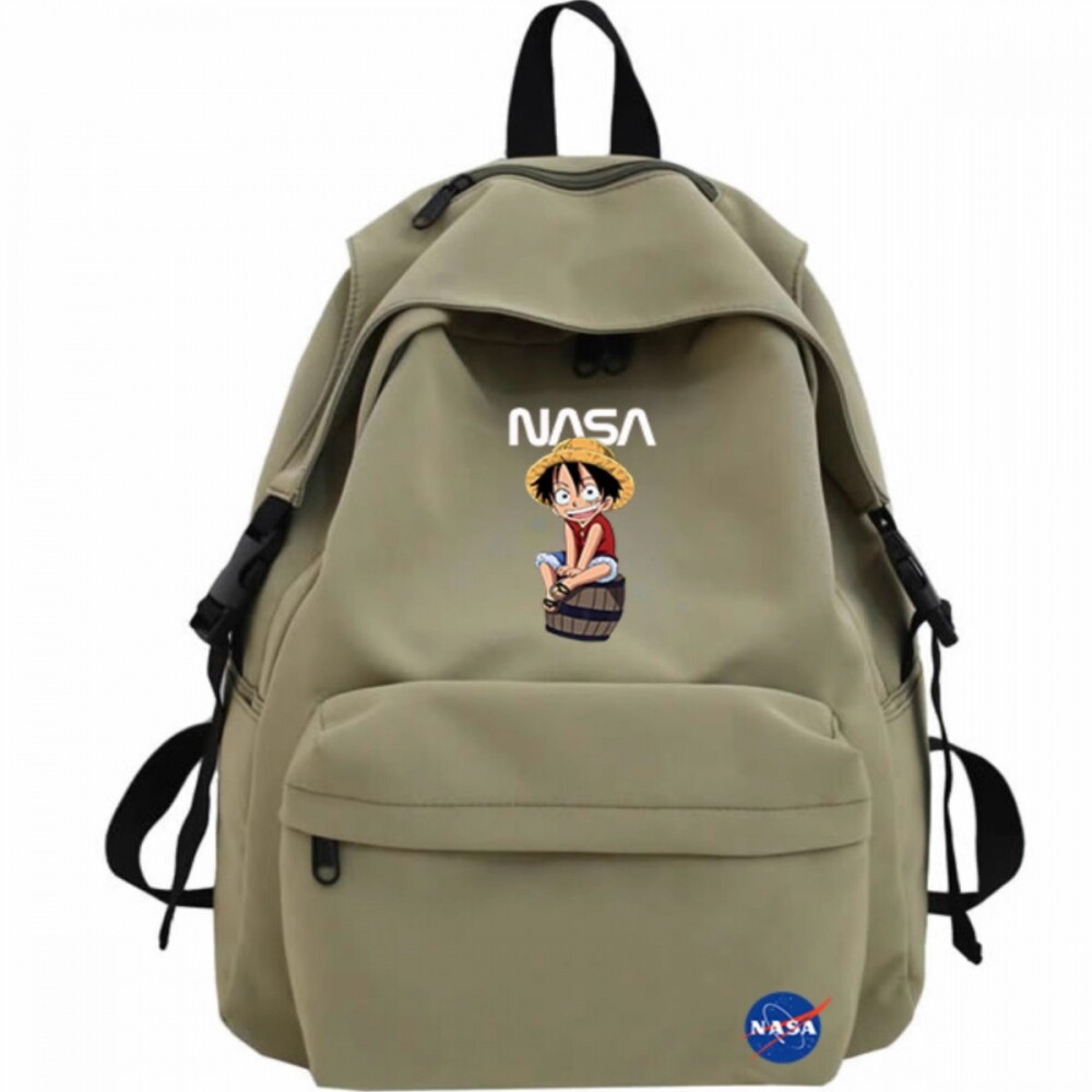 NASA海贼王路飞动漫联名潮流双肩包时尚背包成人学生书包轻便耐用