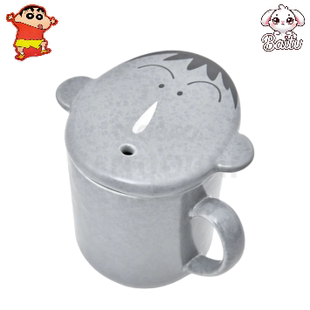 代购 韩国正品 蜡笔小新阿呆陶瓷马克杯水杯咖啡杯礼物 白兔家