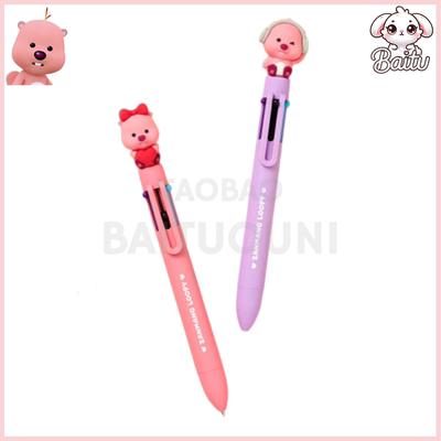 韩国loopy按动笔学生文具好物