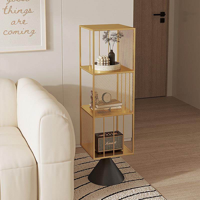 北欧旋转置物架多层沙发边收纳架办公室搁板置物框架落地隔断书架,住宅家具,旋转书架,淘宝优惠券,粉丝福利购,淘宝优惠卷