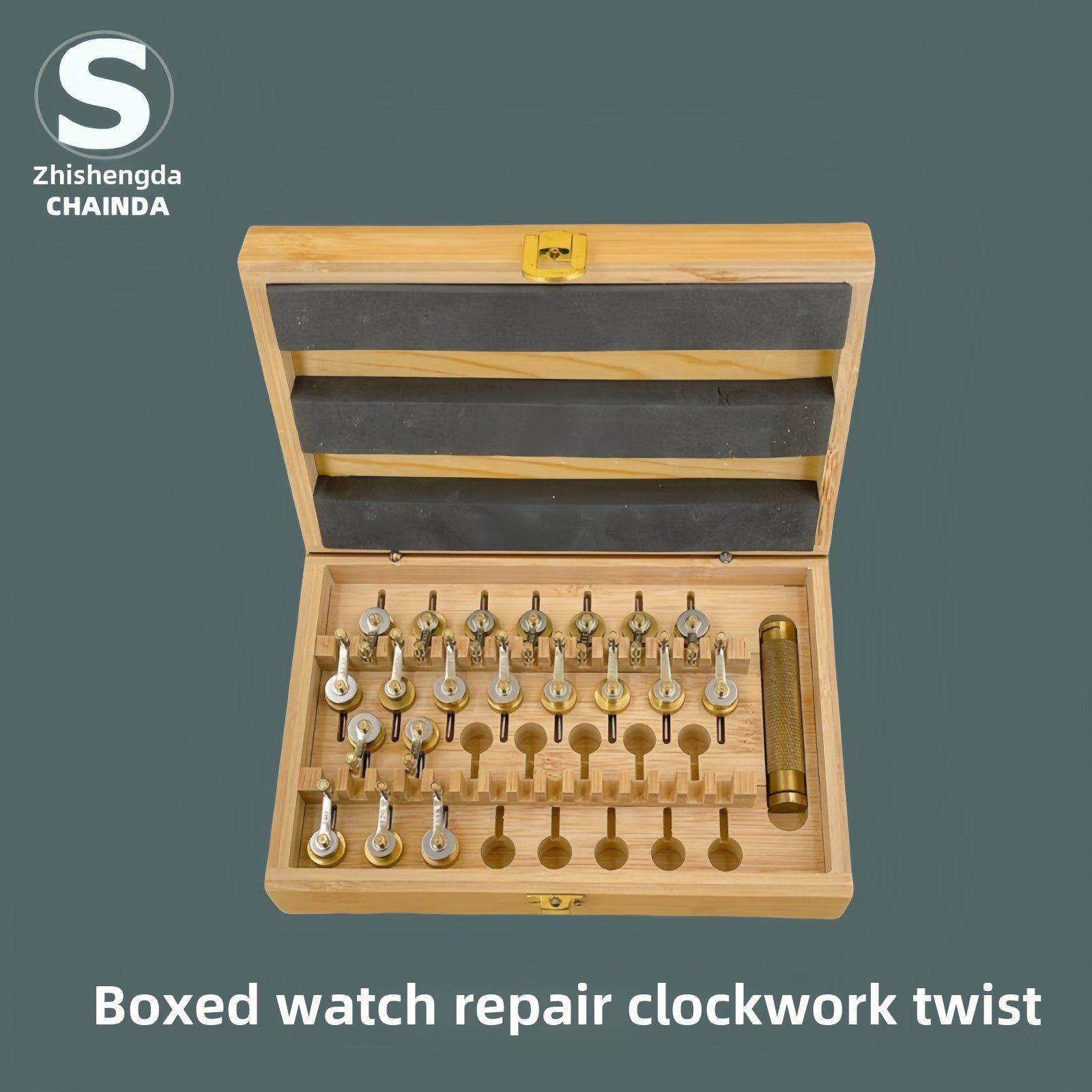 手表维修工具手表维修盘发条工具3135 2836 8200发条绕线器纯铜