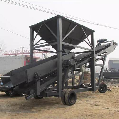 震动筛沙机203050小型滚筒式筛石机80大型移动式滚筒筛石机筛分