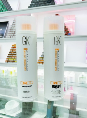 正品GK蛋白护理美国进口GKhair角蛋白顺直护理无烟版修护严重受损