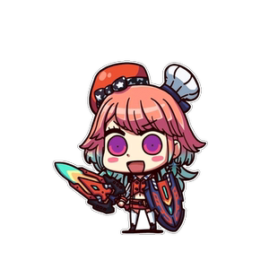 Hololive萌娘小鸟游琪娅拉二次元美少女贴纸车身拉花929598油箱盖