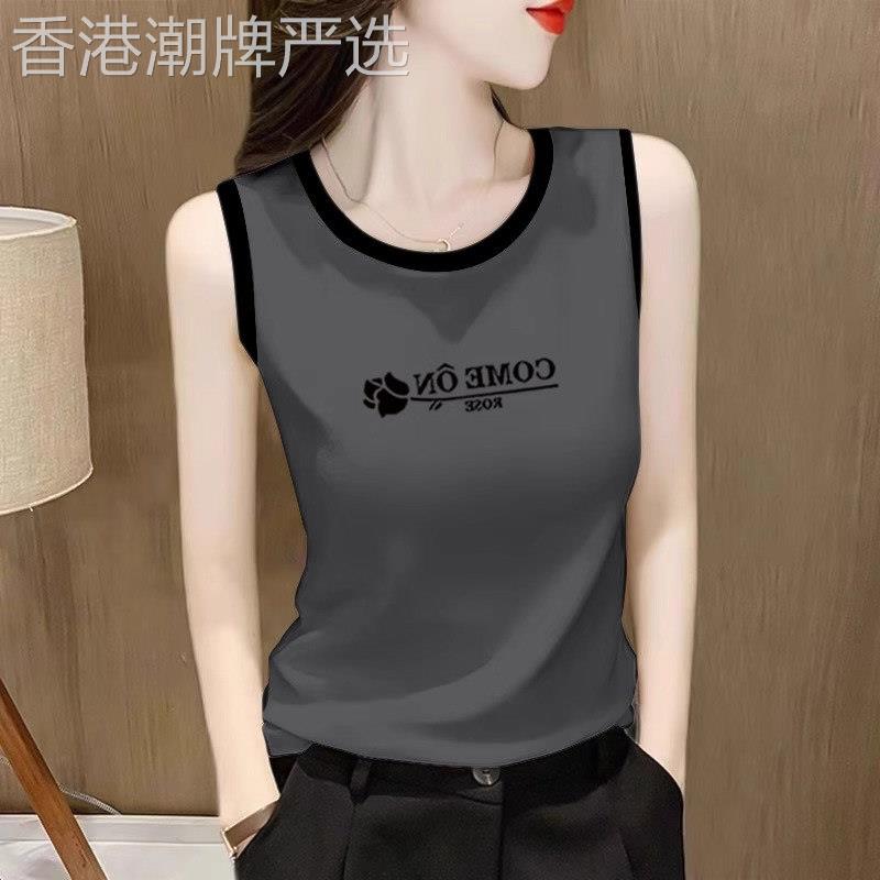 纯棉吊带背心女夏季薄款2025新款外穿坎肩无袖t恤内搭打底衫上衣
