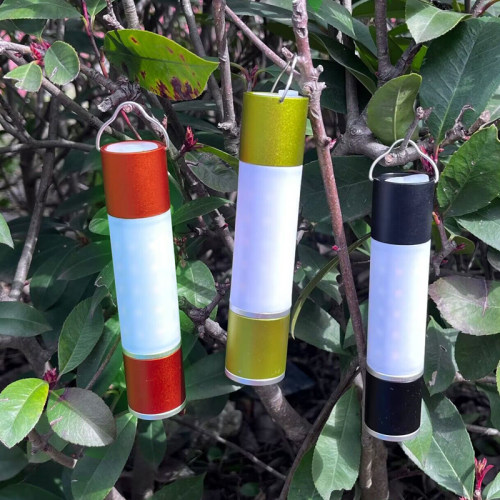 强光手电筒可充电伸缩变焦露营黄光照明侧灯COB带挂钩手机充电LED