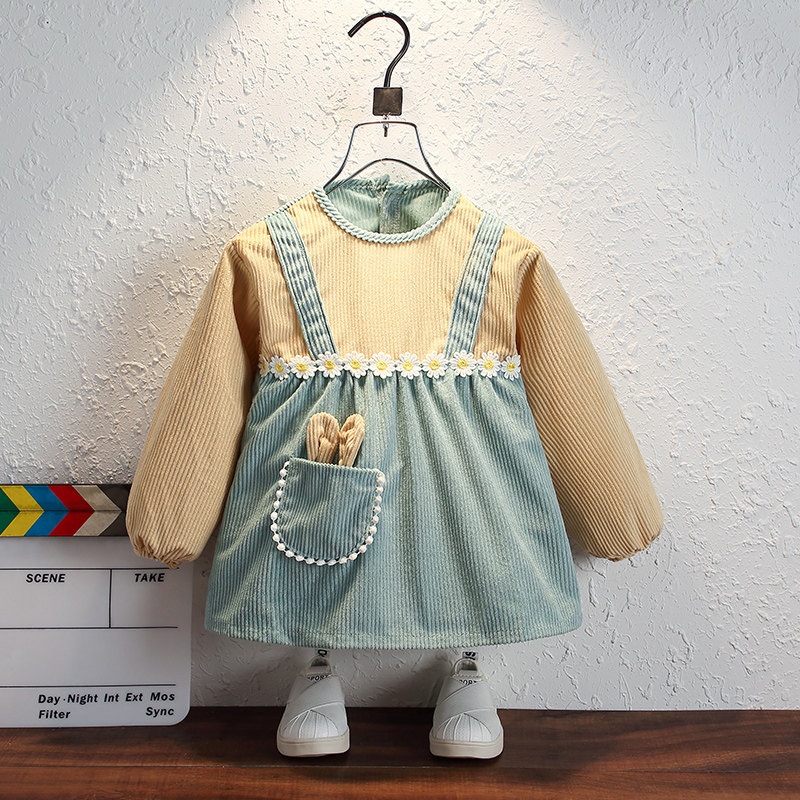 秋冬纯棉宝宝罩衣儿童婴儿吃饭围兜女宝防水防脏女孩冬季外穿饭兜,童装/婴儿装/亲子装,反穿衣/罩衣,淘宝优惠券,粉丝福利购,淘宝优惠卷