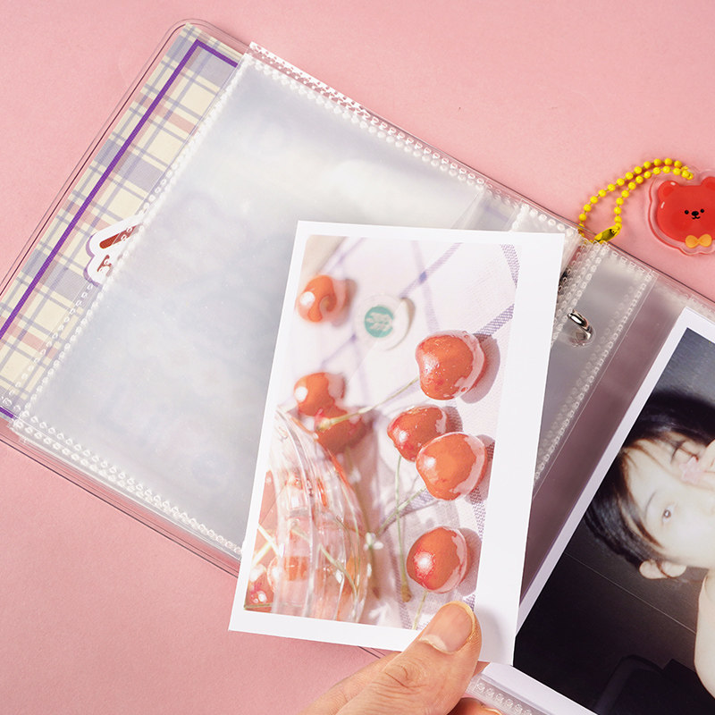 拍立得相册内芯25张装小相册本内页3寸4寸5寸装照片相片小卡收纳册