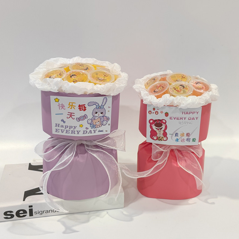 送小孩子儿童节礼物花艺材料包