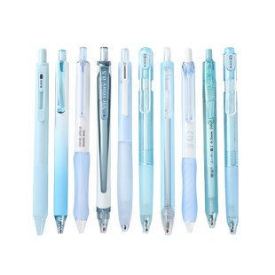 东米小红书推荐学生高颜值ins按动笔ST头葫芦头速干顺滑中性黑笔考试刷题套装笔芯0.5子弹头针管头文具旗舰店